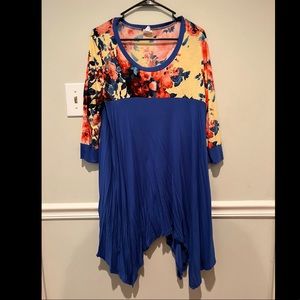 Dress Tunic 3/4 in Sleeve size 1xL